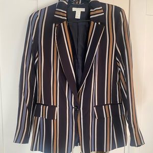 Striped blazer